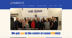 Desktop Screenshot of embrace1.org